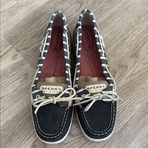 Sperry Women's Navy Boat Shoes - New Without Box Size 10